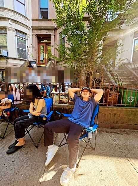 Lee Min-seol, Gong Hyo-jin, ♥ Newlywed Han Party with Kevin Oh..Enjoy the New York festival and meet Jung Ho-yeon. 
