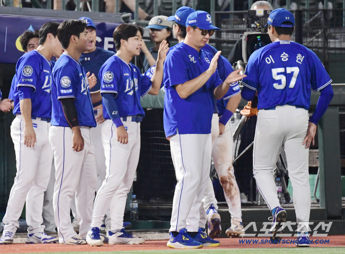  Samsung's Lee Seung-hyun requires one run in six innings to win