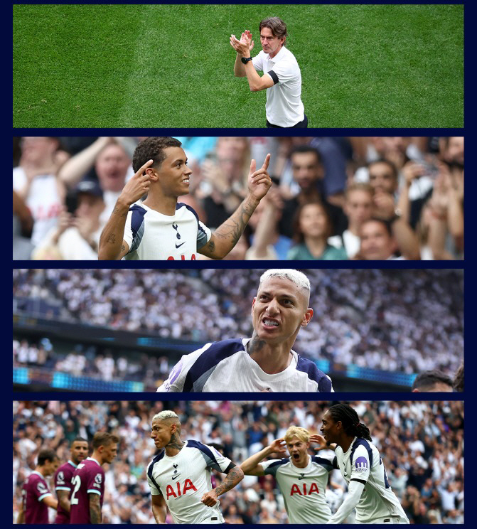The season's best goal was scored too early. Coach Frank's generosity, Son Heung-min's pro-Hishali song...Fantastic multi-goal → Tottenham is in trouble with 30 complete wins against Burnley