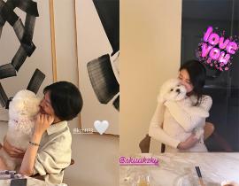 Suzy, I went to Song Hyegyo's house..She's upset about Ruby. Only mom likes it