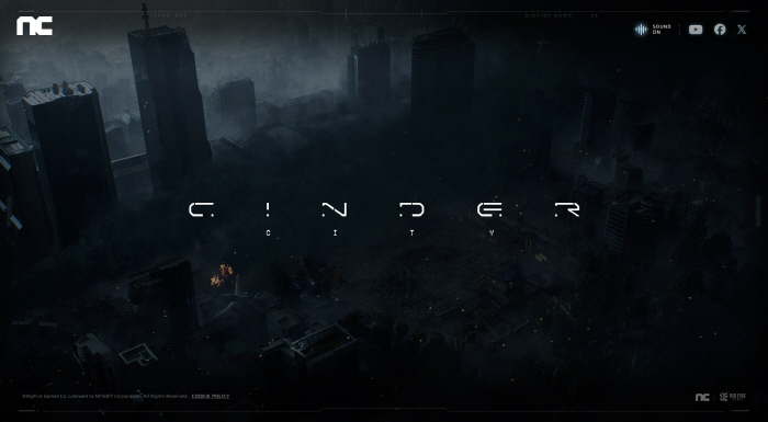 CEO Bae Jae-hyun confirmed the official name of LLL under development as Cinder City and released the brand website