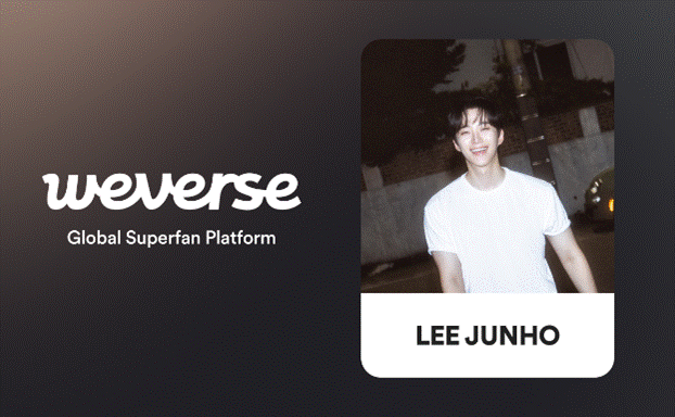 Lee Junho Opens Weverse Community to Deepen Global Fan Communication