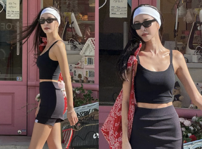 Kim Yun-ji, is your baby daughter's mom's body?After losing 16kg, I have strong abs. Wannabe body