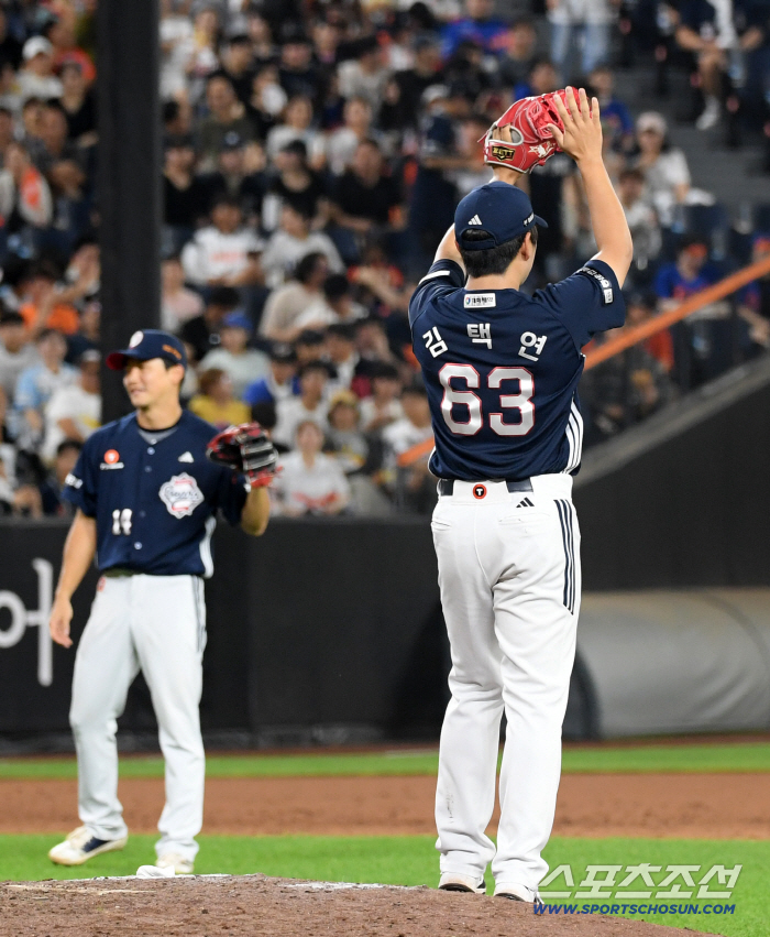  Doosan Bears' Kim Taecyeon won
