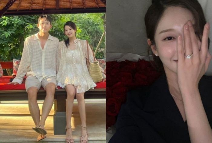 'How many CARATs are there?' 'Heart Signal 2' Lee Kyu Bin proposes a diamond ring to Ahn Sunmi