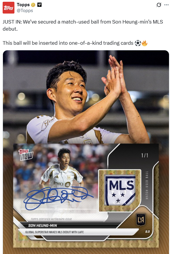 Shall we make some money now? U.S. Son Heung-min Marketing Starts...MLS Debut Ball Recall, Why?