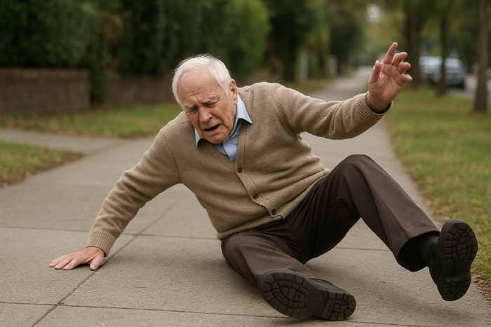 Summer falls more dangerous than icy roads...It could lead to fractures in the elderly
