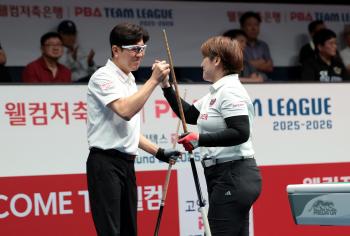 Woori Financial Capital and Crown Haitai both announced a rebound in PBA Team League 2R