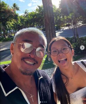 Choo Sung-hoon reunited with his daughter Chu Sarang after 4 months...I'm sorry to have kept you waiting