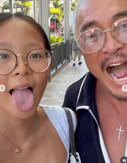 Choo Sung-hoon reunited with his daughter Chu Sarang after 4 months...I'm sorry to have kept you waiting