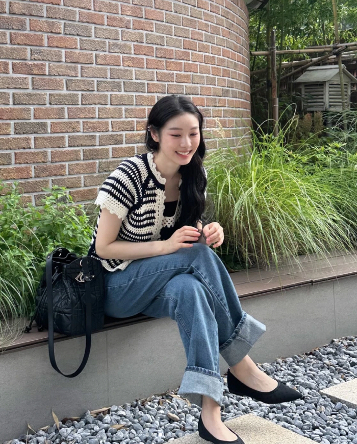 Kim Yu-na, ♥ Did Go Woo-rim take it for you..A big smile to the camera