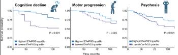 Multi-Gene Score Of Cognitive Preliminary Ability Affects On The Speed Of Parkinson's Disease Progress