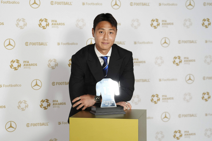 Paik's Era Has Opened. Baek Seung-ho Climbing the Red Carpet in Suit, Korea's First League One Team of the Year