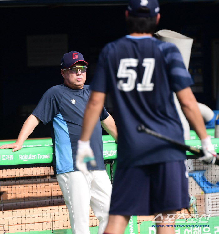  Coach Kim Tae-hyung's batting advice to Na Seung-yeop