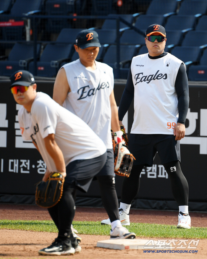  Watching Ryu Hyun-jin's training