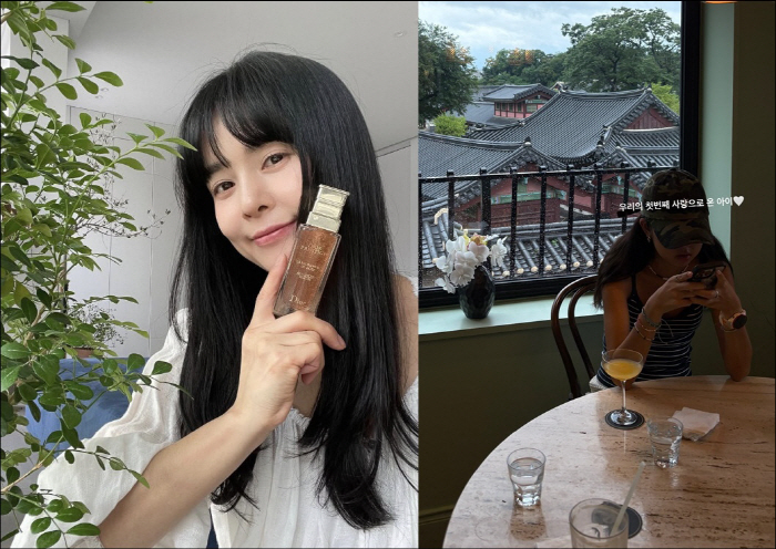 Sean ♥ Jeong Hye-young, a precious gift ahead of her breakup with her first daughter. A golden star of memories. I want it