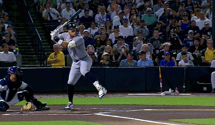 Solo-Posolo-Posolo-Posolo-Posolo, Yankees MVP trio back-to-back home runs! Judge climbs the season with 40 home runs