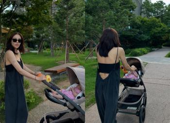 Son Dambi, you lost 13kg just 90 days after giving birth..It's a bold exposure healing at a travel destination