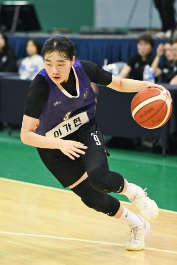 There was nothing unusual about it. WKBL rookie draft Lee Ga-hyun is the top priority. I was nominated by Shinhan Bank