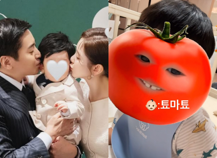 Eric ♥ Na Hye-mi's first face is revealed in a surprise..Cute baby, love you so much