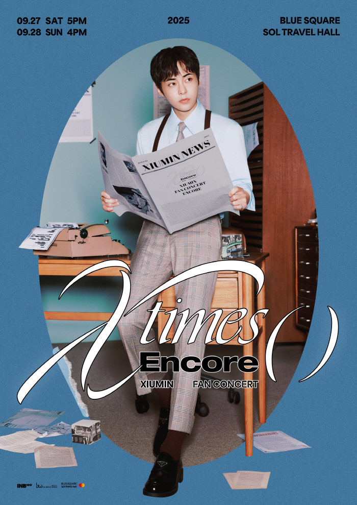 EXO’s Xiumin Opens General Sales for Fan Concert ‘X Times Blank Encore’