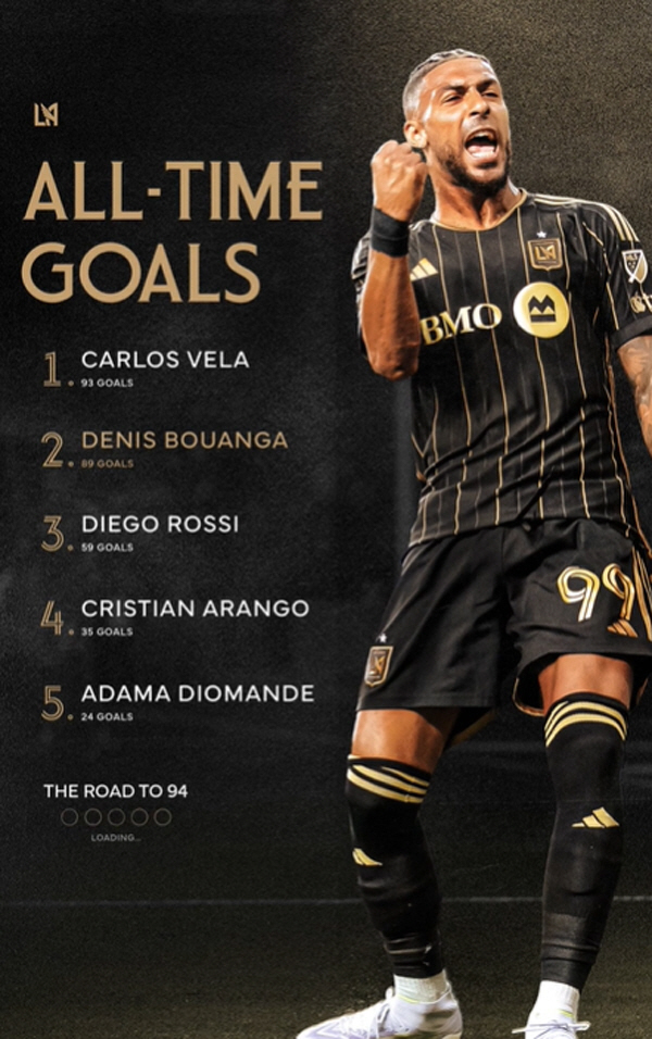 Heungmin, I trust you LA FC's ace teammate challenging the best of all time...It's not even a job for EPL 7070 SON