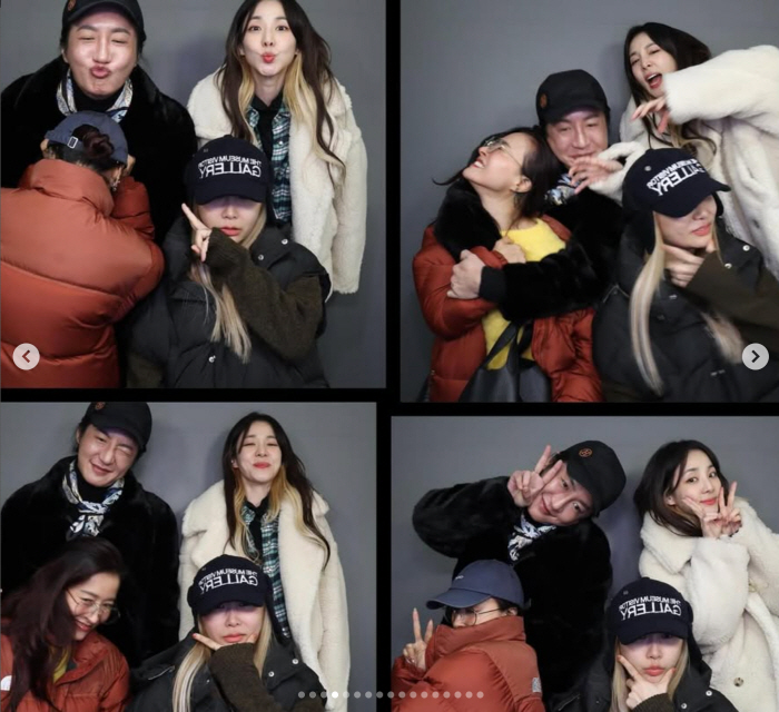 It's been 8 months since Lee Heechul left..Best friend Hwangbo → Sandara Park gathered. 'I'm sure Tori was with you