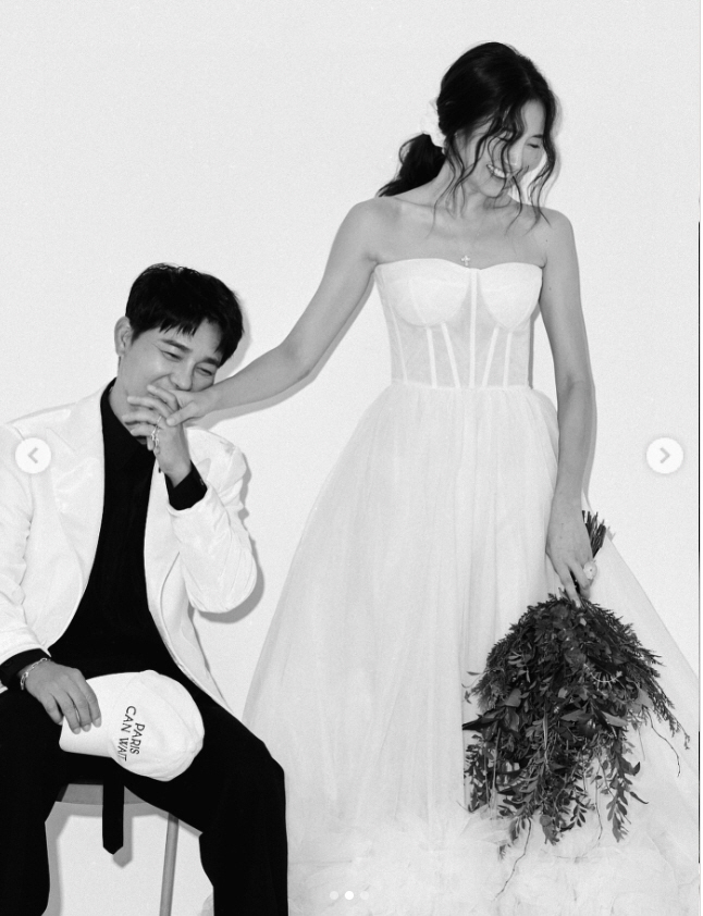 Lim Chang-jung ♥ After overcoming the West White controversy, the wedding pictorial ended up laughing together