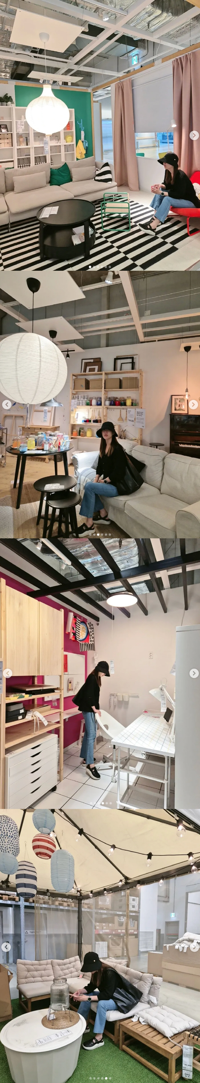 Moonwon ♥ Shinji, did you go to see the furniture of the newlyweds..Go out to a furniture store with your face covered