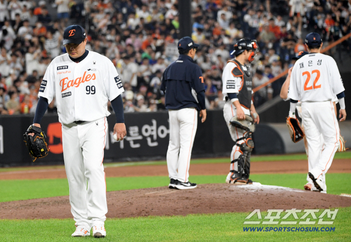 Noh Si-hwan Bon-head → Ryu Hyun-jin, Park Gye-beom gave a grand slam! Hanwha lost a large amount of shock in the seventh inning