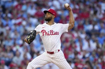 PHI ace with a 96.3% S ratio of the first pitch disappeared again. He's the second starter here, and if he goes to another team, he's the first starter