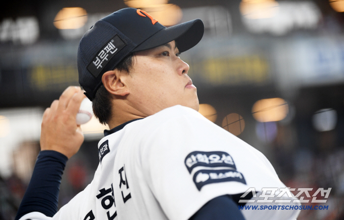  Ryu Hyun-jin's focus
