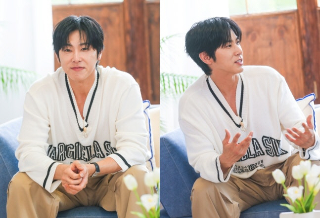 U-Know Yunho, who is trying to become too immersed in variety shows, said, 'I was moved by the slogan that I sympathized with.'