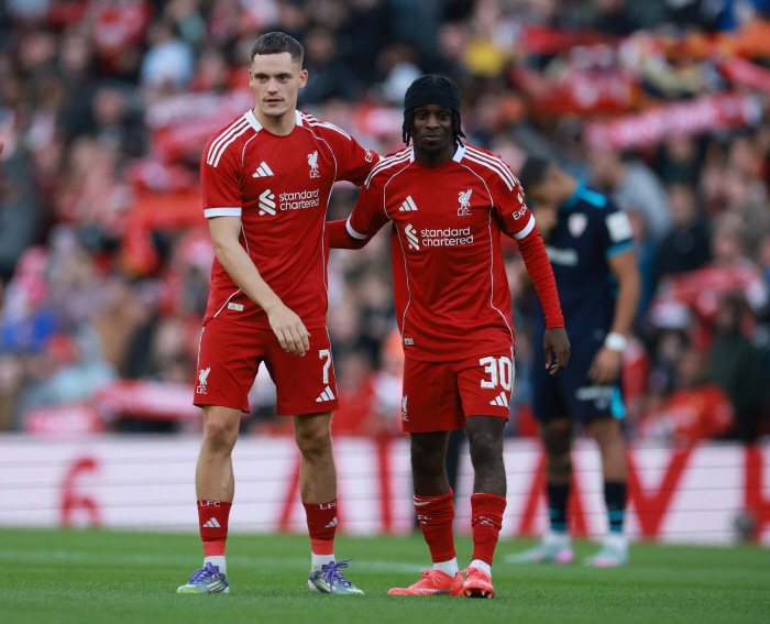 Liverpool freshman Frimpong hamstring injury...A match missed until the break