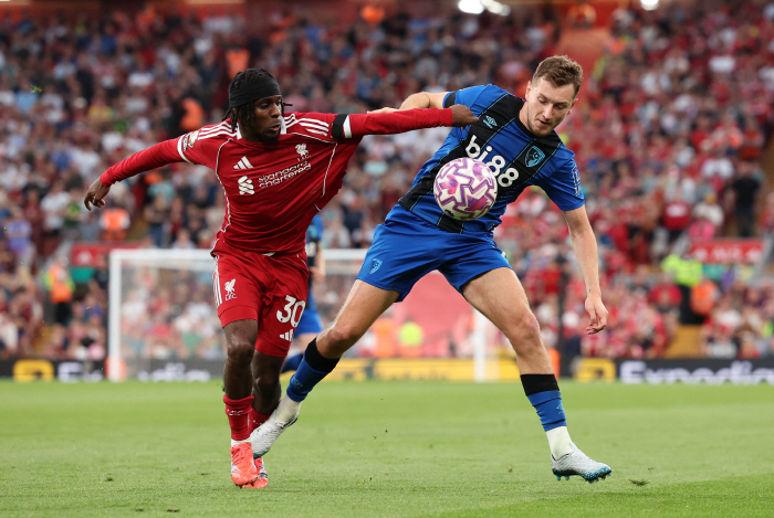  Liverpool freshman Frimpong hamstring injury...A match missed until the break