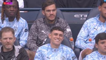 Are you laughing right now! Genius, who fell to Manchester City with a big smile while falling behind 02, controversy over Tottenham's provocation to cheer for the European champion