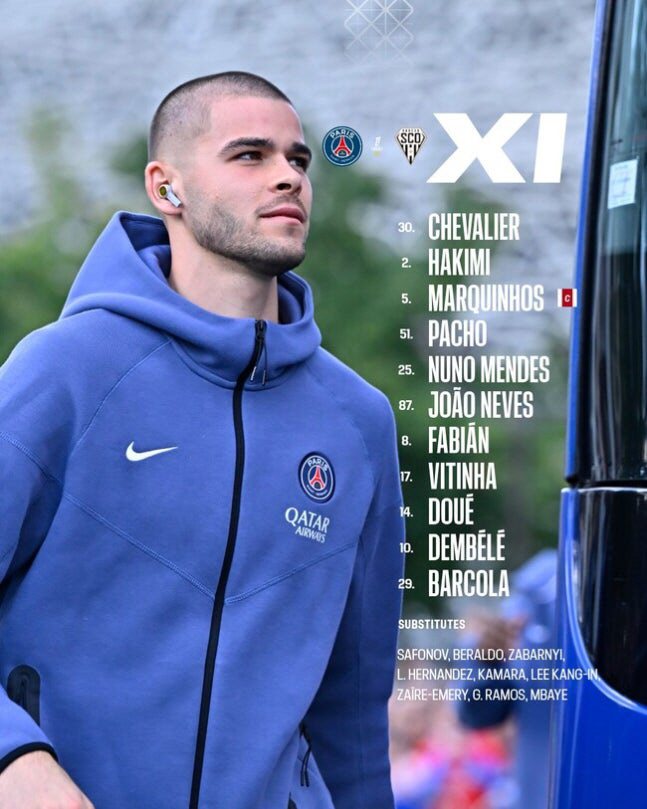 Lee Kang-in, who is rumored to be a transfer, will play in 3 consecutive games as a substitute 100% pass success rate, PSG has 10 new wins, 2 consecutive wins, the lead