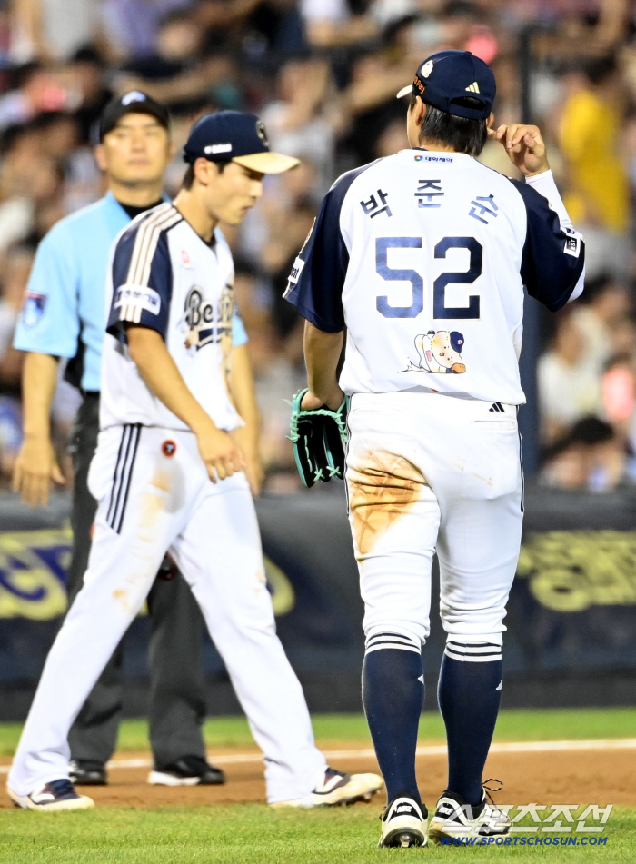  Park Junsoon, bad pitch connected to the tie