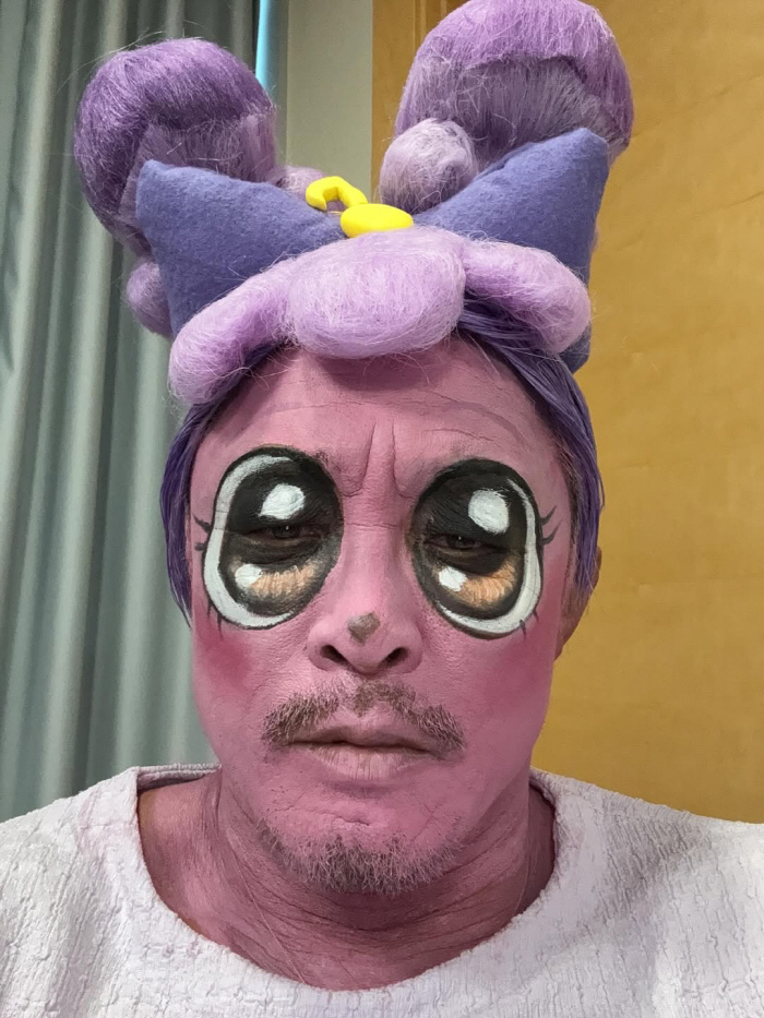 Choo Sung-hoon even transformed into La La La-La-La-La-La-La for his daughter..Love! Please save your pocket money