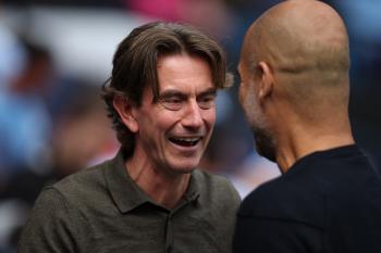 Even without Son Heung-min, he became the Manchester City killer as soon as he took the helm of Tottenham...Frank, Mourinho → Conteir Guardiola rang twice