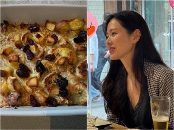 Hyun Bin ♥ Son Ye-jin, I think she'll be full of breakfast...A son's mom is like this