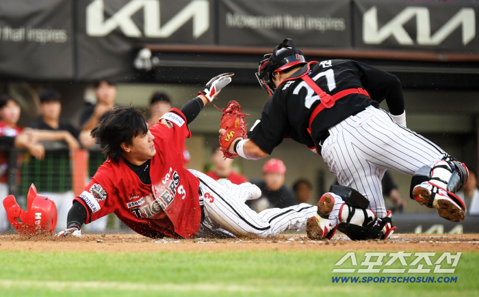 KIA → Park Chan-ho who stole second and third bases in the first inning → Kim Sun-bin who ran to home in the second inning → Wizdom solo shot in the third inning will surely lose consecutive games
