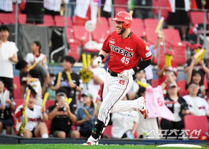 KIA → Park Chan-ho who stole second and third bases in the first inning → Kim Sun-bin who ran to home in the second inning → Wizdom solo shot in the third inning will surely lose consecutive games