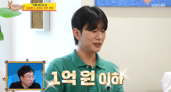 Kim Jin-woong from Seoul National University, KBS, pays 7,000 a year plus alpha..My ideal type, Kim Goeun