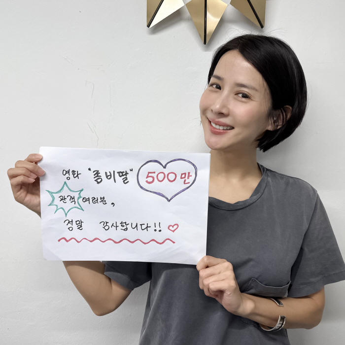 Cho Jung-seok → Miracle created by Choi Yuri...Zombie Daughter Reaches 5 Million for the First Time This Year