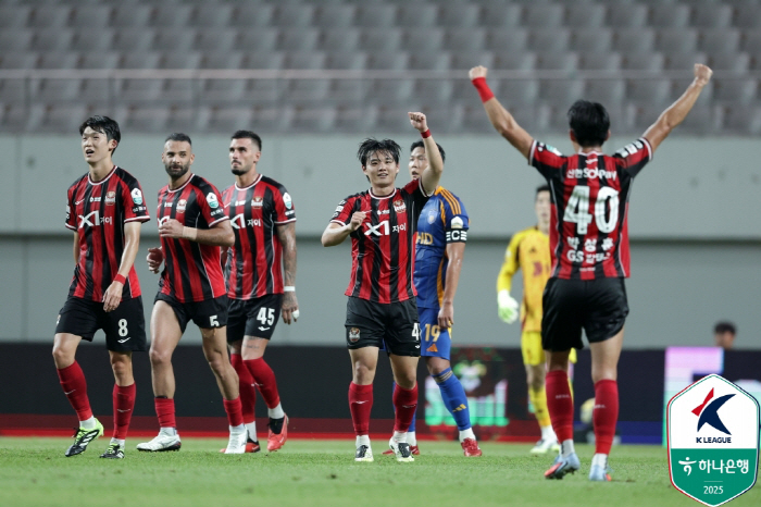 Choi Joon → Cho Young-wook → Hwang Do-yoon flew up FC Seoul, Ko Seung-beom Eric Gol Ulsan HD 32 to stay in fifth place