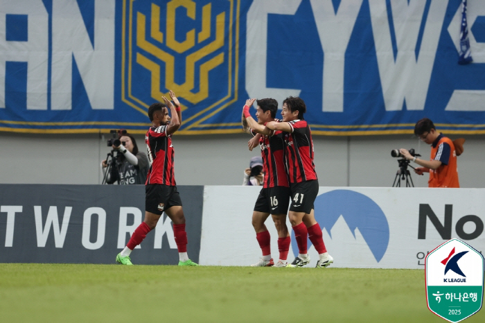 Choi Joon → Cho Young-wook → Hwang Do-yoon flew up FC Seoul, Ko Seung-beom Eric Gol Ulsan HD 32 to stay in fifth place