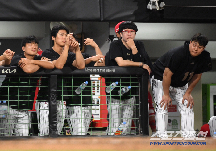  KIA pitchers, who lost five consecutive games, lost for words