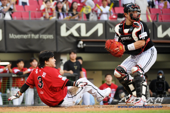  LG Park Dongwon KIA Kim Sunbin is out