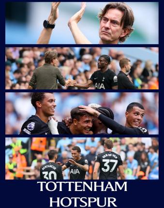 Son Heung-min left, but even Manchester City, 30 → 20, sank, allowing no points in all two games...Tottenham's top recruit is coach Frank, BBC rave
